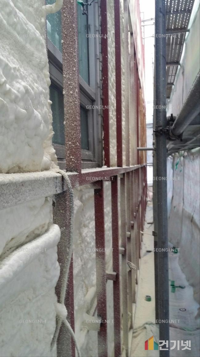 용산구 실내체육관 우레탄폼 단열공사 전문 업체, 건기넷