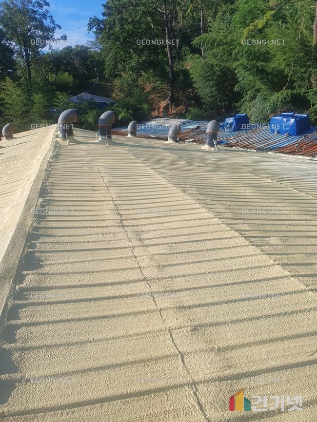 대전 실내체육관 단열공사, 우레탄폼으로 결로 문제 해결!