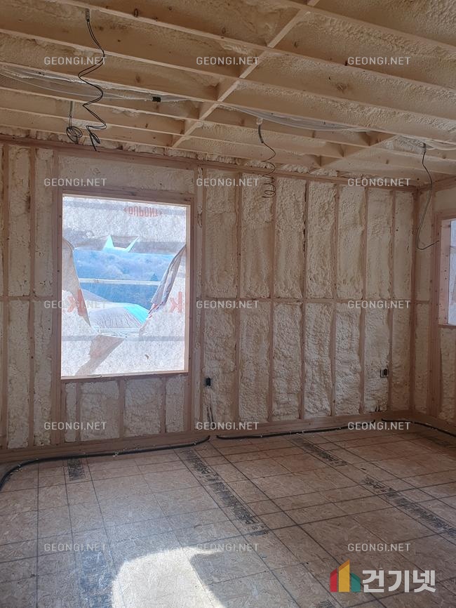 파주시 실내체육관 우레탄폼 단열공사로 결로 문제 해결하기