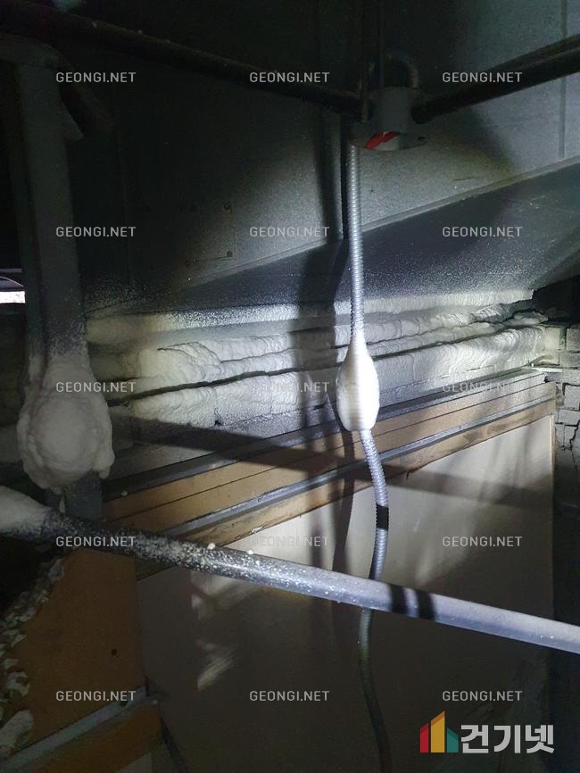 광교 단열공사, 연질 우레탄폼으로 결로 문제 해결하기