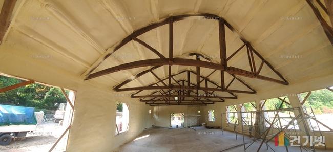 밀양시 도서관의 에너지 효율을 높이는 우레탄폼 단열공사