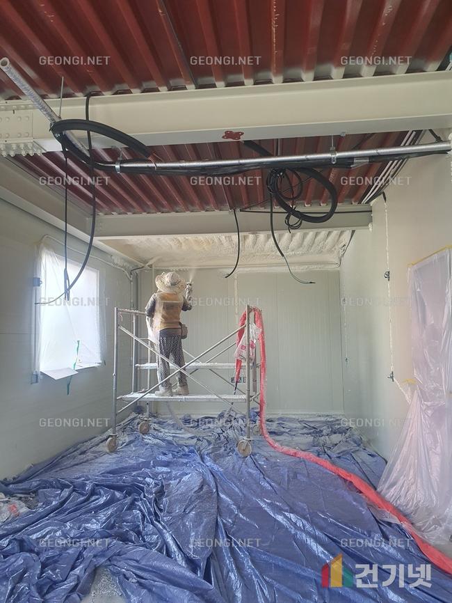 인천 스포츠센터 우레탄폼 단열공사, 에너지 효율 극대화