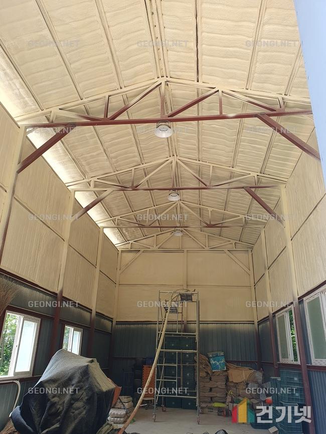 광교조립식주택 우레탄폼 단열공사로 에너지 효율 높이기