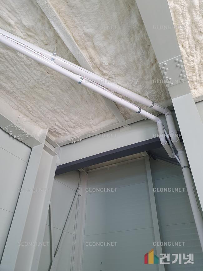 김해시 식품가공공장 우레탄폼 단열공사 - 에너지 절약과 결로 방지