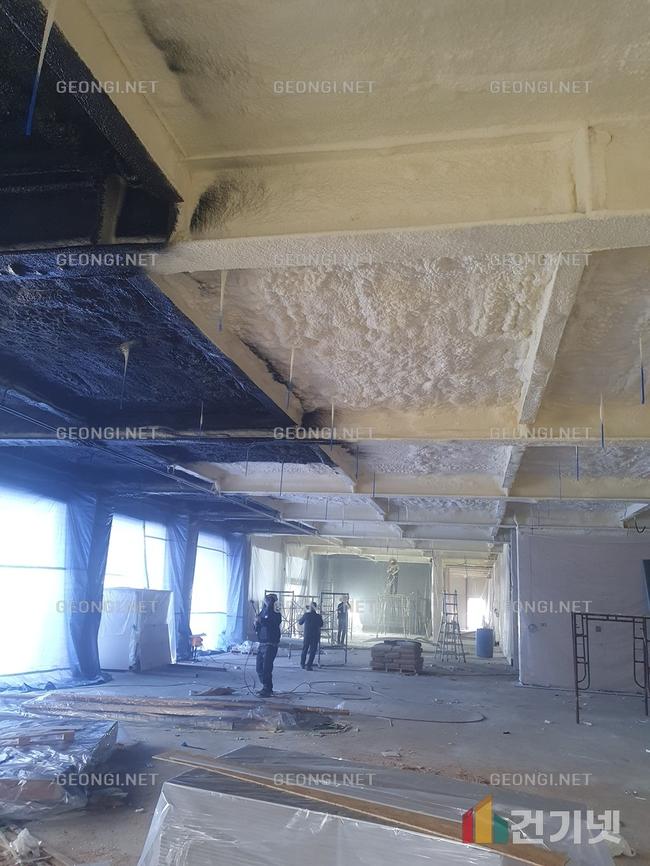 고성군 기숙사 단열, 우레탄폼으로 에너지 절약과 결로 문제 해결