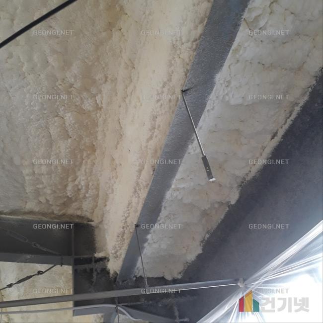 마산합포구 냉동창고 단열공사, 우레탄폼으로 결로 문제 해결