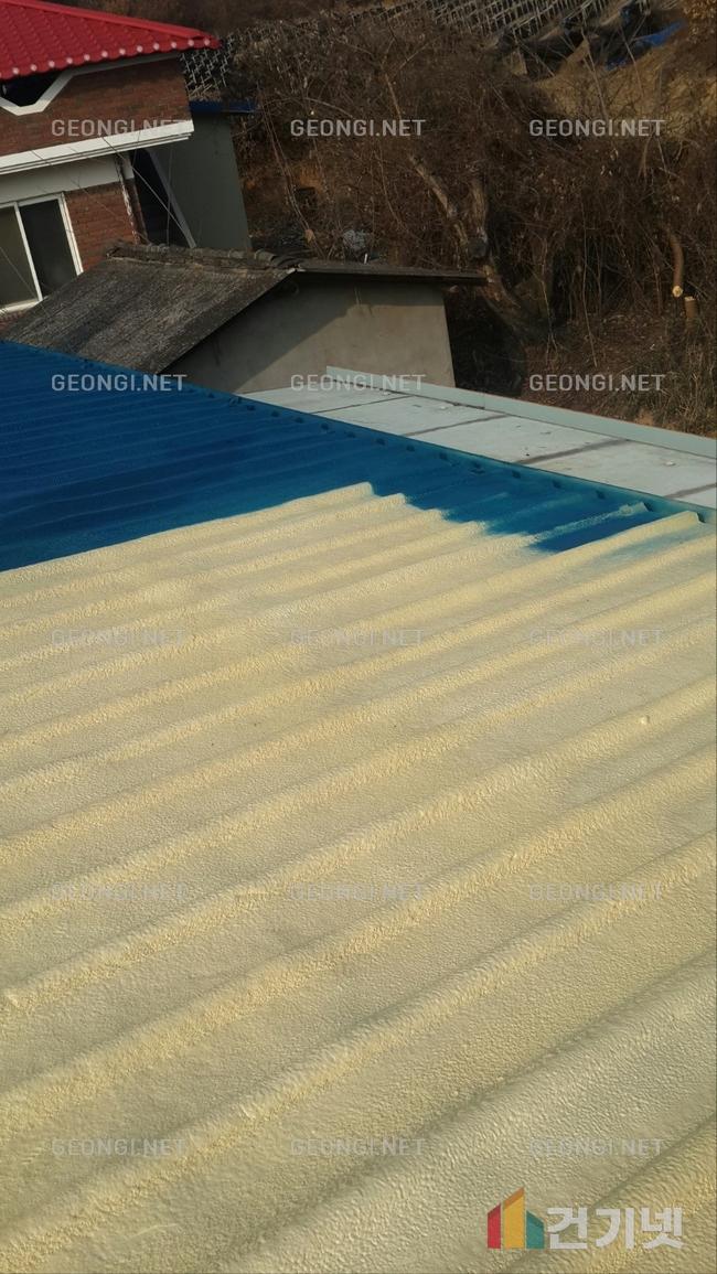 강화군 학교 난연 우레탄폼 단열공사로 에너지 절감 및 결로 방지!