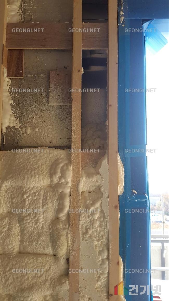 고령군 기숙사 우레탄폼 단열공사, 결로 방지와 에너지 효율 극대화